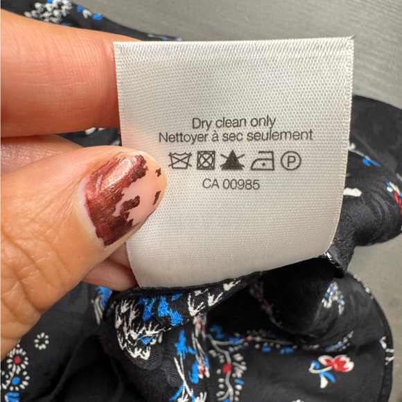 Veronica Beard Floral Print Silk Dress - Picture 11 of 11